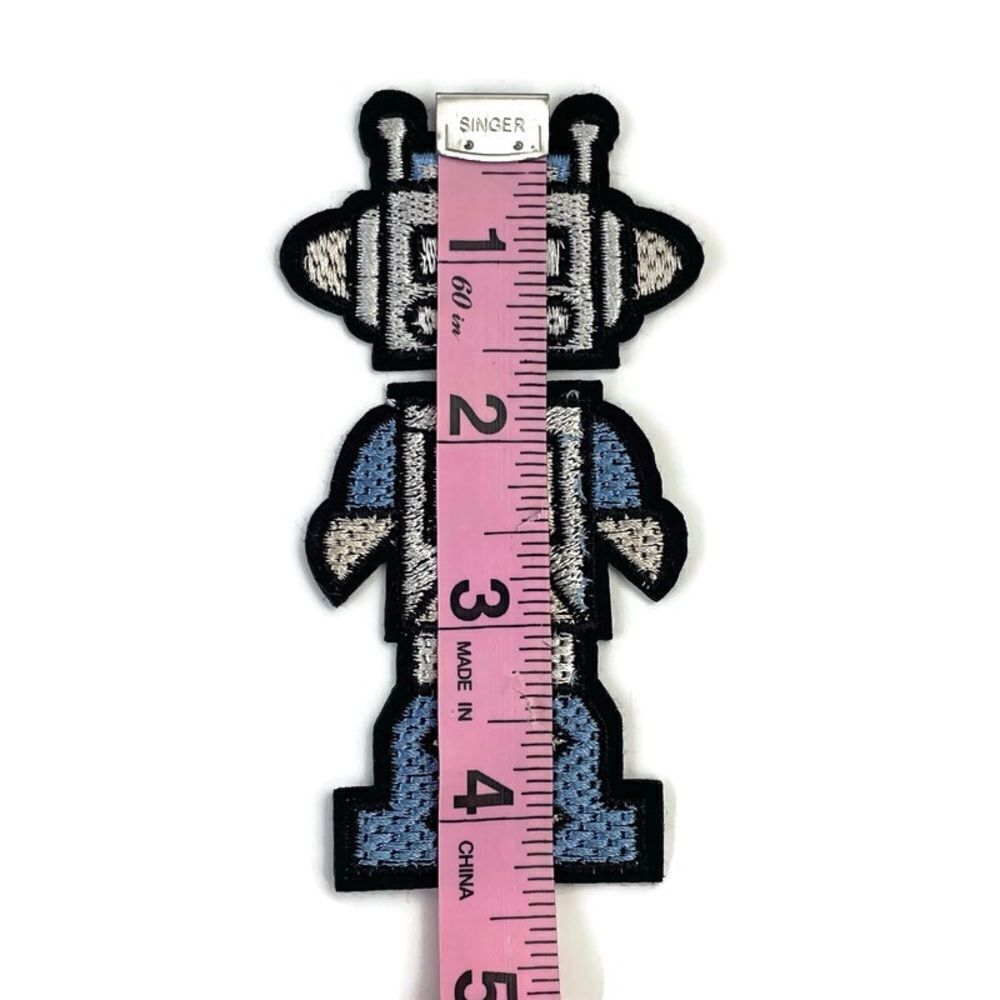 Robot Embroidered Patch - Picture 3 of 4